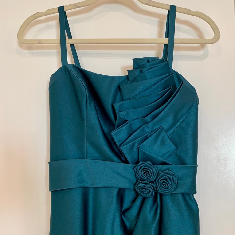 Allure Bridals Dark Green Dress